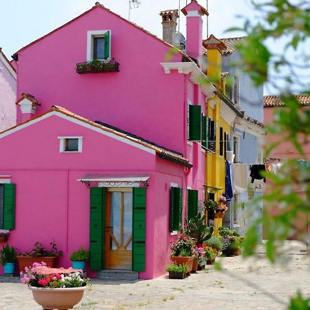 Night Galleria Holiday Home - Bed & Art In Burano - The Pink House Exteriér fotografie